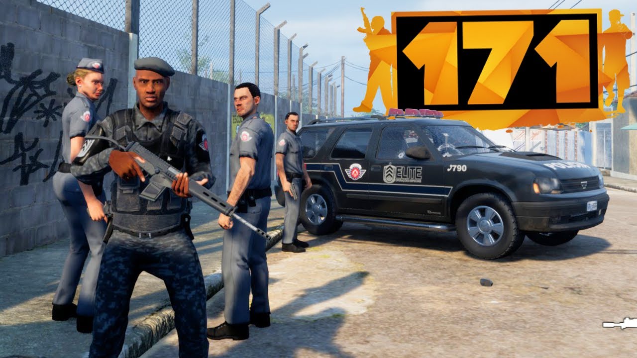 TROPA DE ELITE EM AÇAO APOIA A EQUIPE DE FORÇA TATICA! - 171 GAME