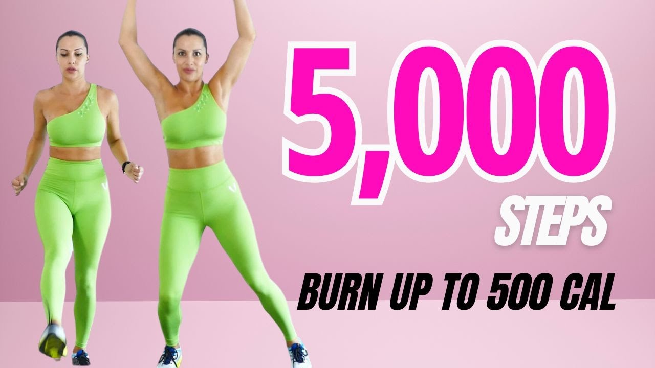5000 Step Challenge In 35 Min | Cardio Exercises for Weight Loss | Burn up to 500 cal*