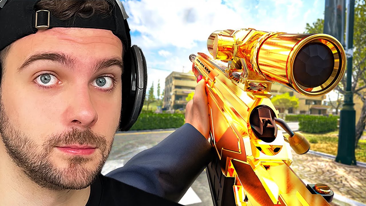 Je joue à Warzone SEULEMENT au SNIPER 😰