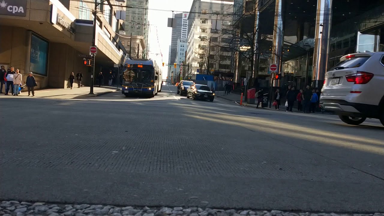 Time-lapse at Waterfront station(Vancouver)