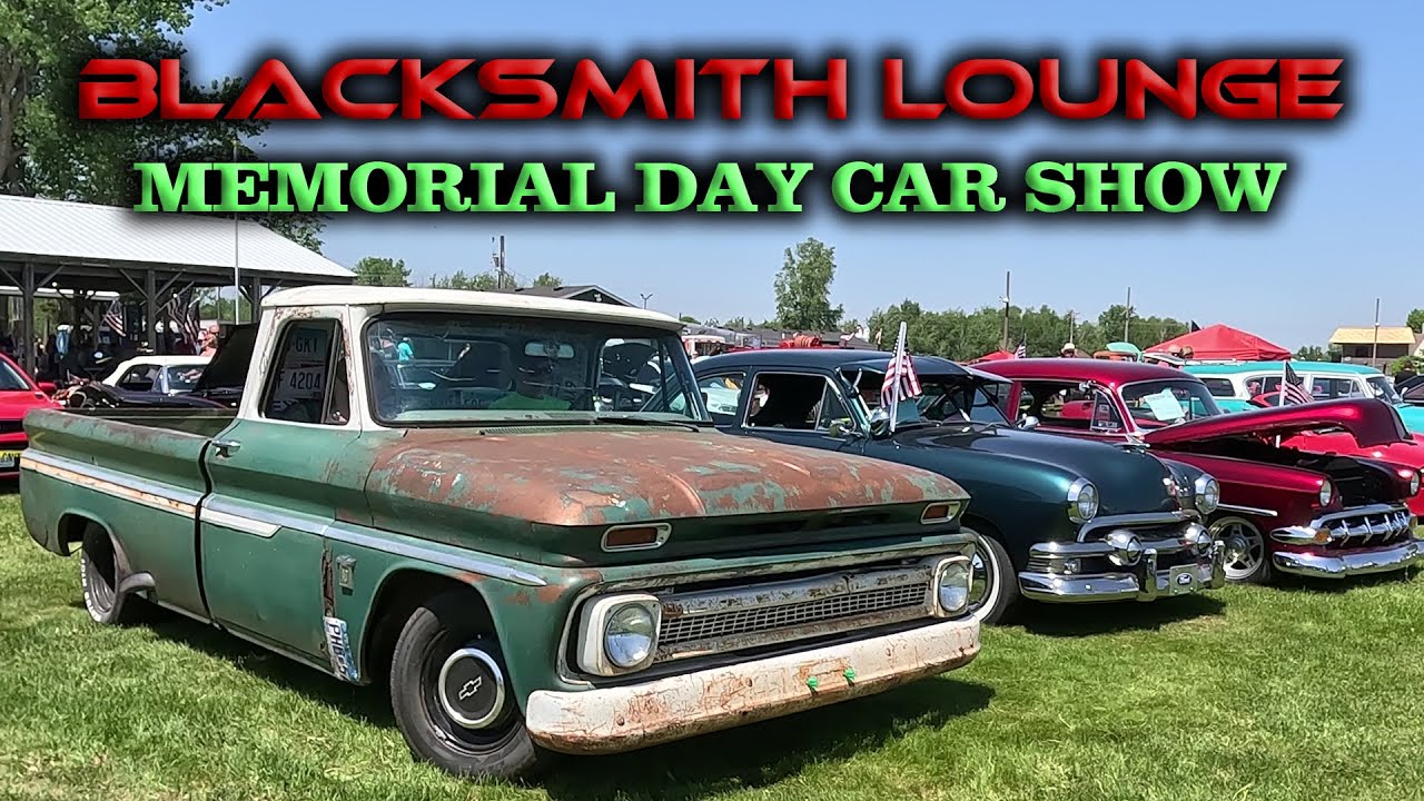 2023 Blacksmith Lounge Memorial Day Car Show.  Hot Rods, Muscle Cars, Trucks, & More