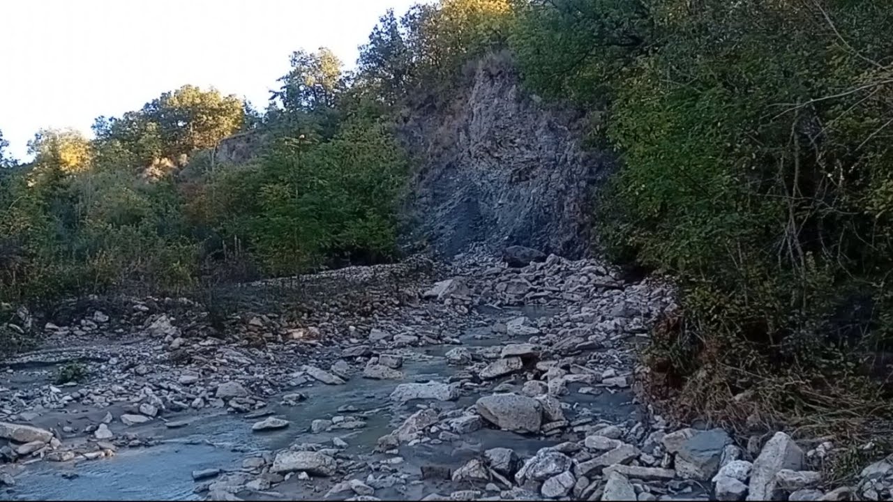Il ruscello delle meteoriti.
