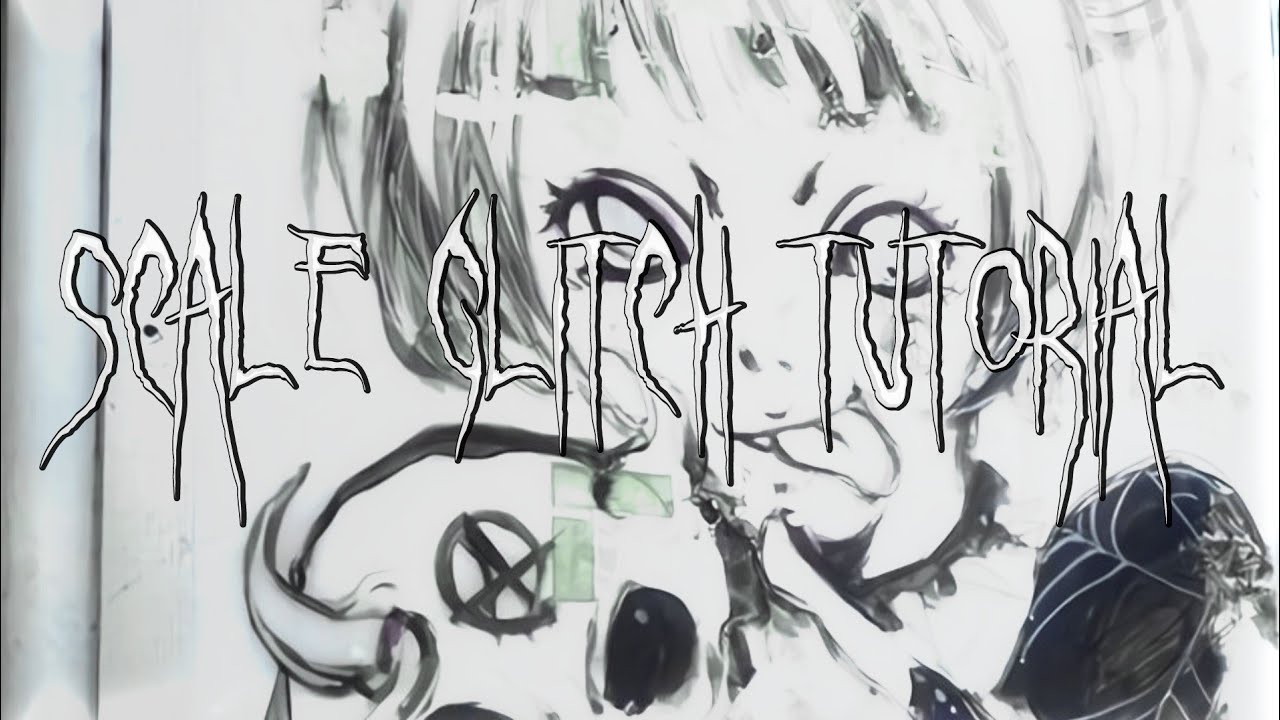 scale glitch tutorial | alight motion