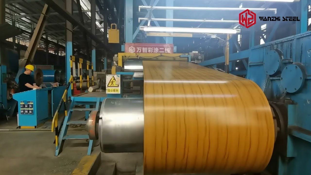 Wood Grain Coil | Double-sided Woodgrain Metal