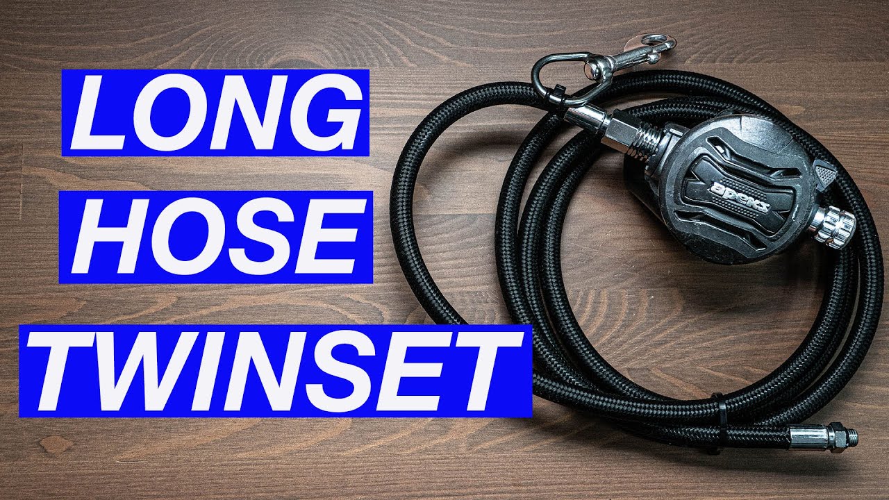 HOW TO SETUP THE LONG HOSE | Hog loop setup on a Twin Set for scuba diving | APEKS XTX DST REG