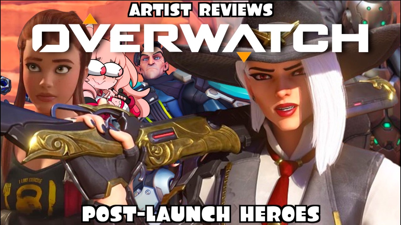 ARTIST RALLIES TO OVERWATCH HEROES