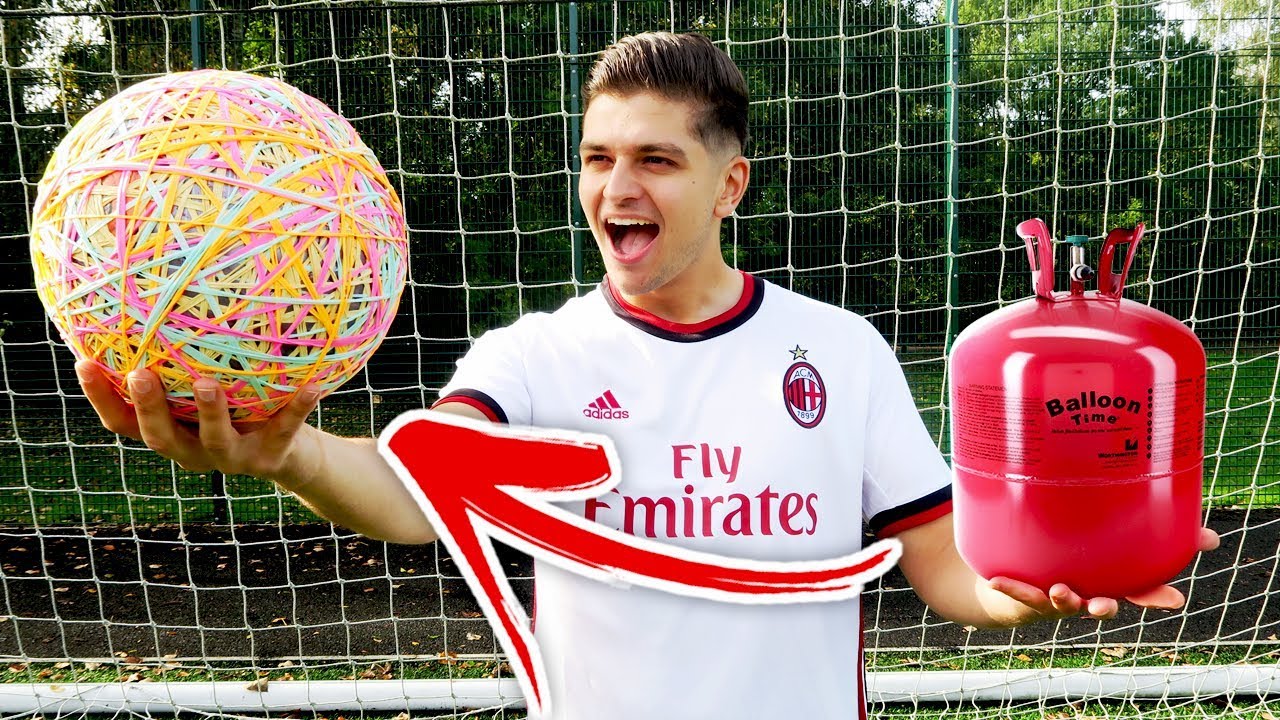 $300 HELIUM ELASTIC BAND FOOTBALL!!