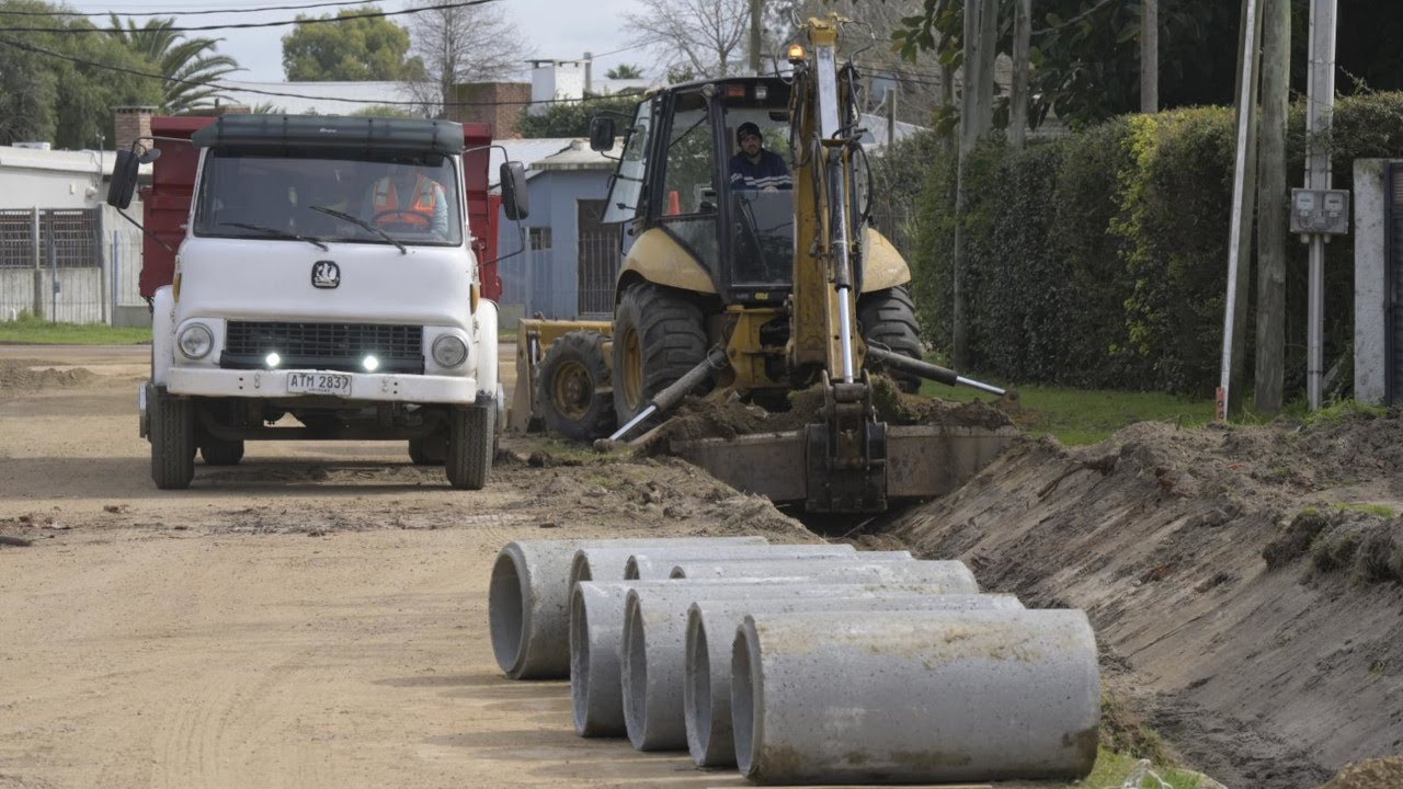 Avance de obra vial e hidráulica en Shangrilá