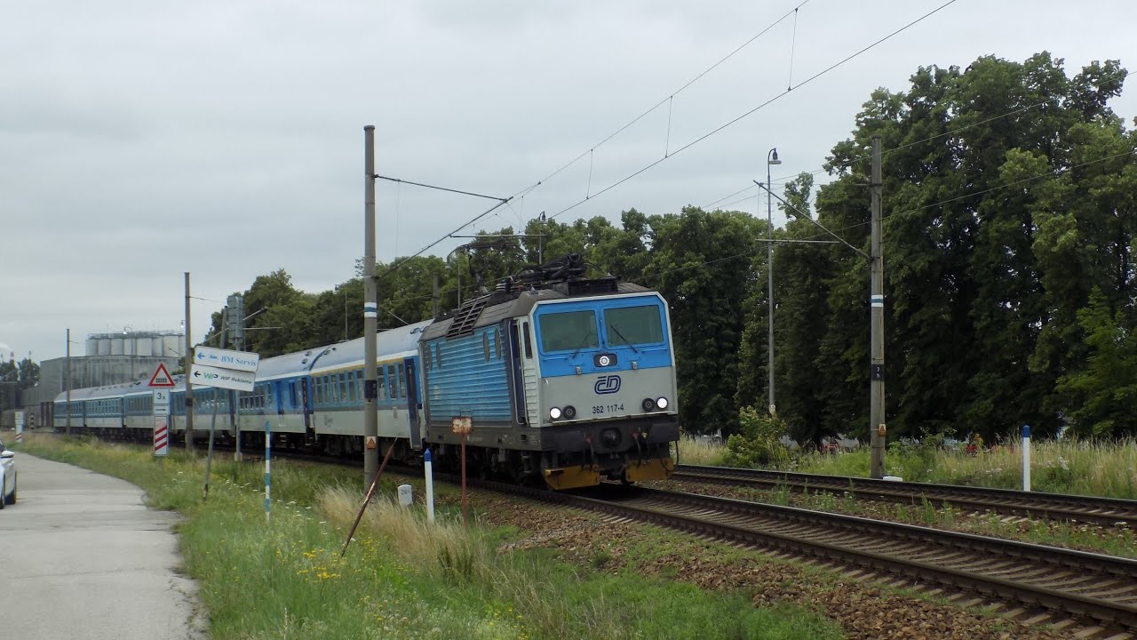 Vlaky České Budějovice (8.7 2022)