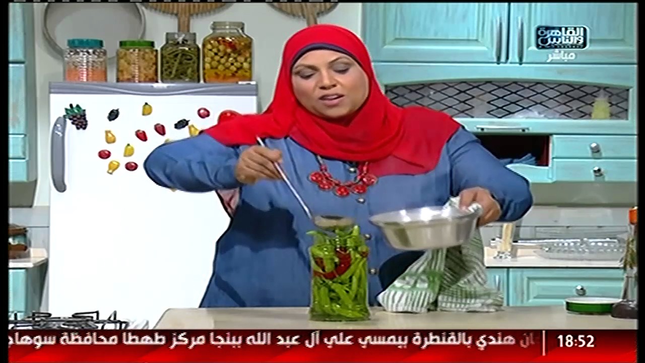 الست غالية | طريقة عمل الفلفل والخيار المخلل