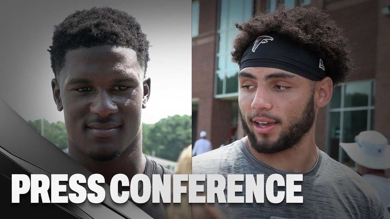 Drake London, James Pearce Jr., & other Falcons on the teamwork and energy of camp | Atlanta Falcons