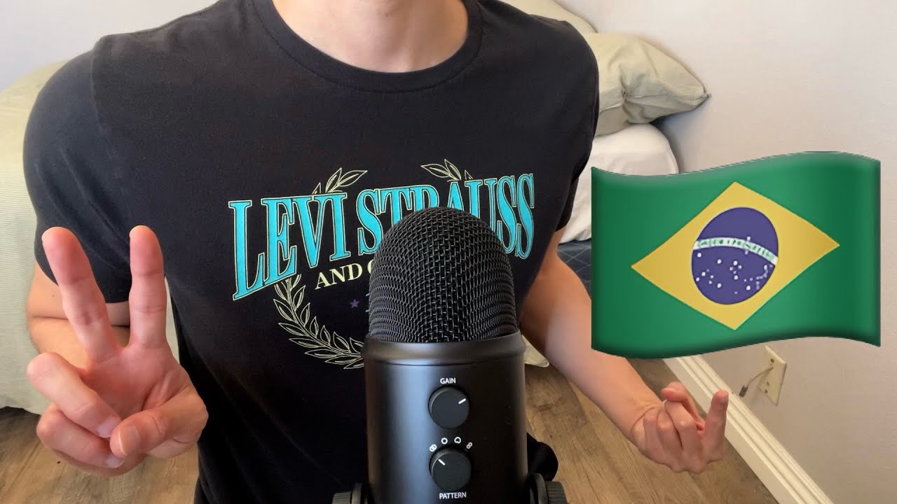 ASMR | Learn Portuguese with me...again! (ASMR em Português)
