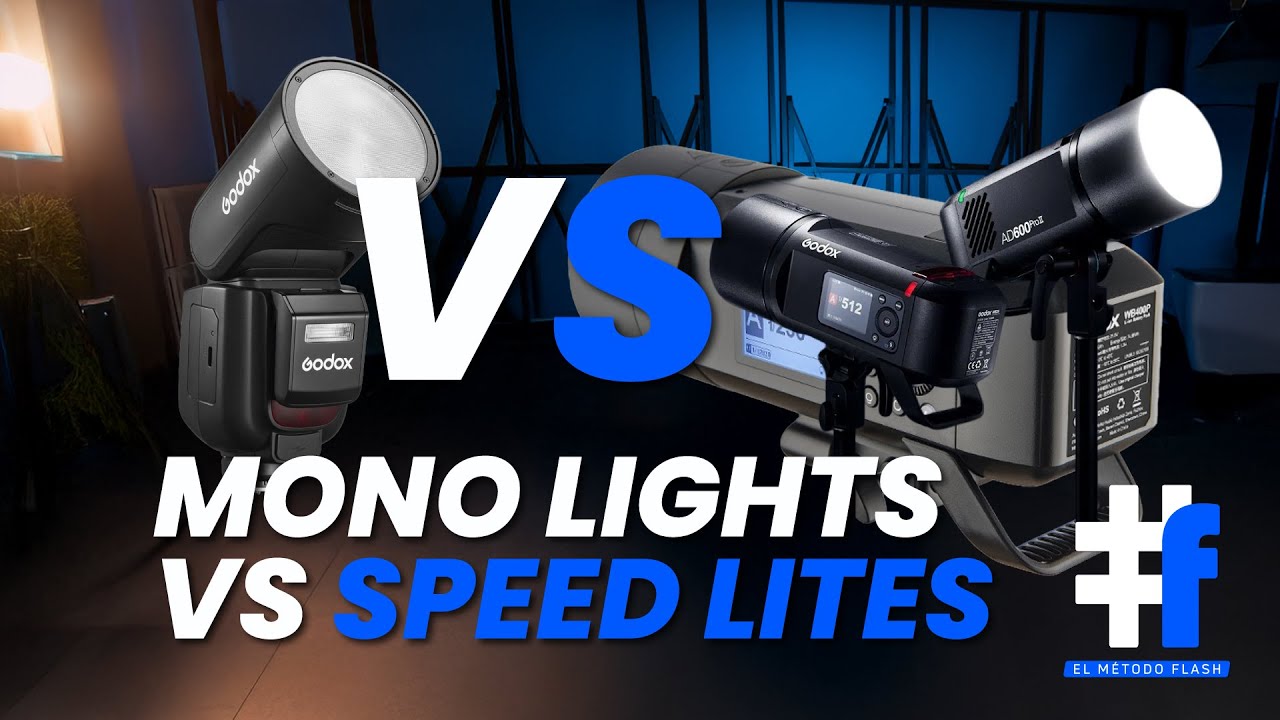 FLASH MONOLIGHT VS SPEED LITES - NUMERO F EL METODO FLASH