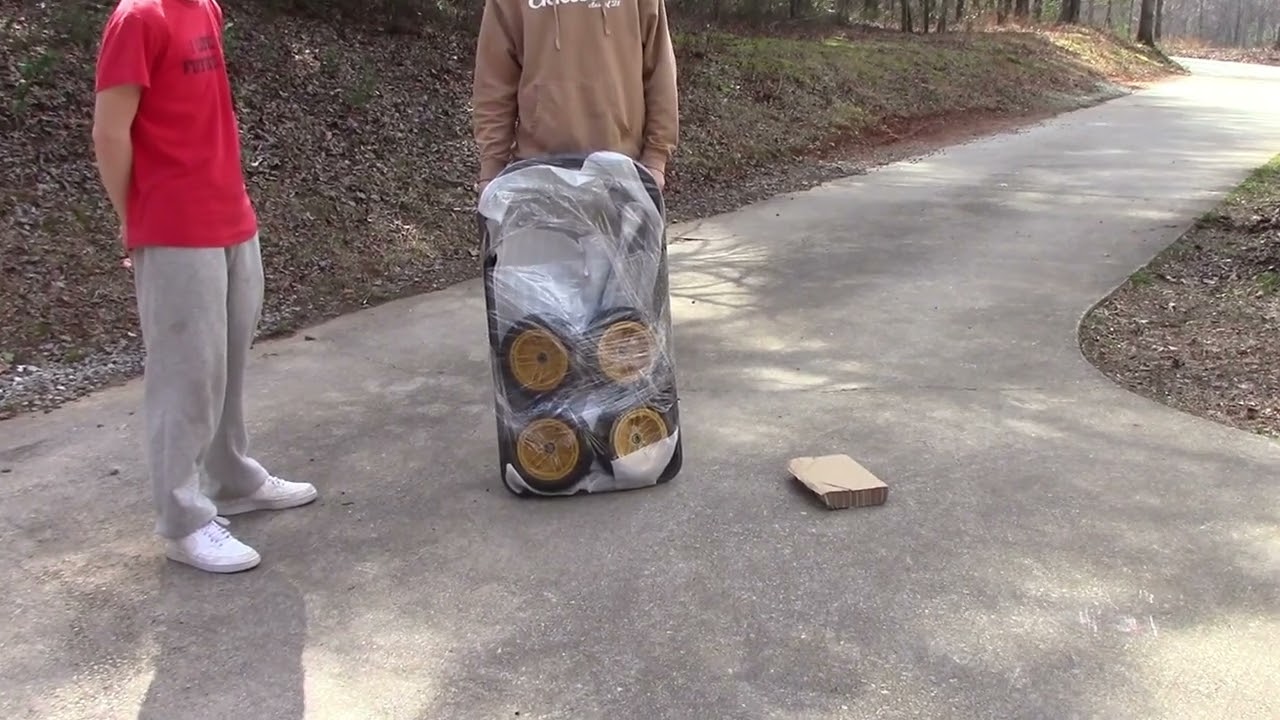 600lbs capacity Dump Cart Unboxing