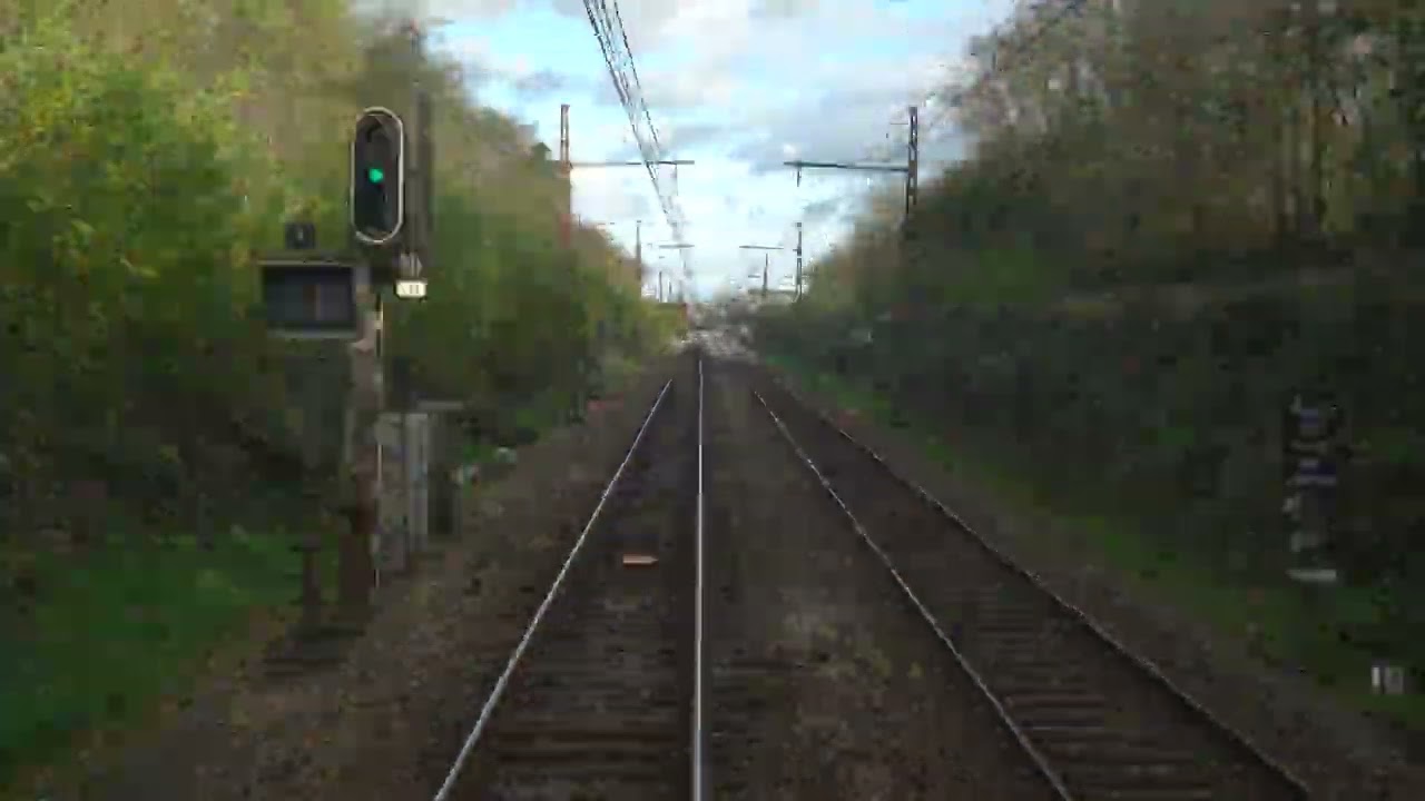 Nantes BV à Paris-Bercy BV (Via Le mans) 4k Time lapse OuigoTC [Cabride]