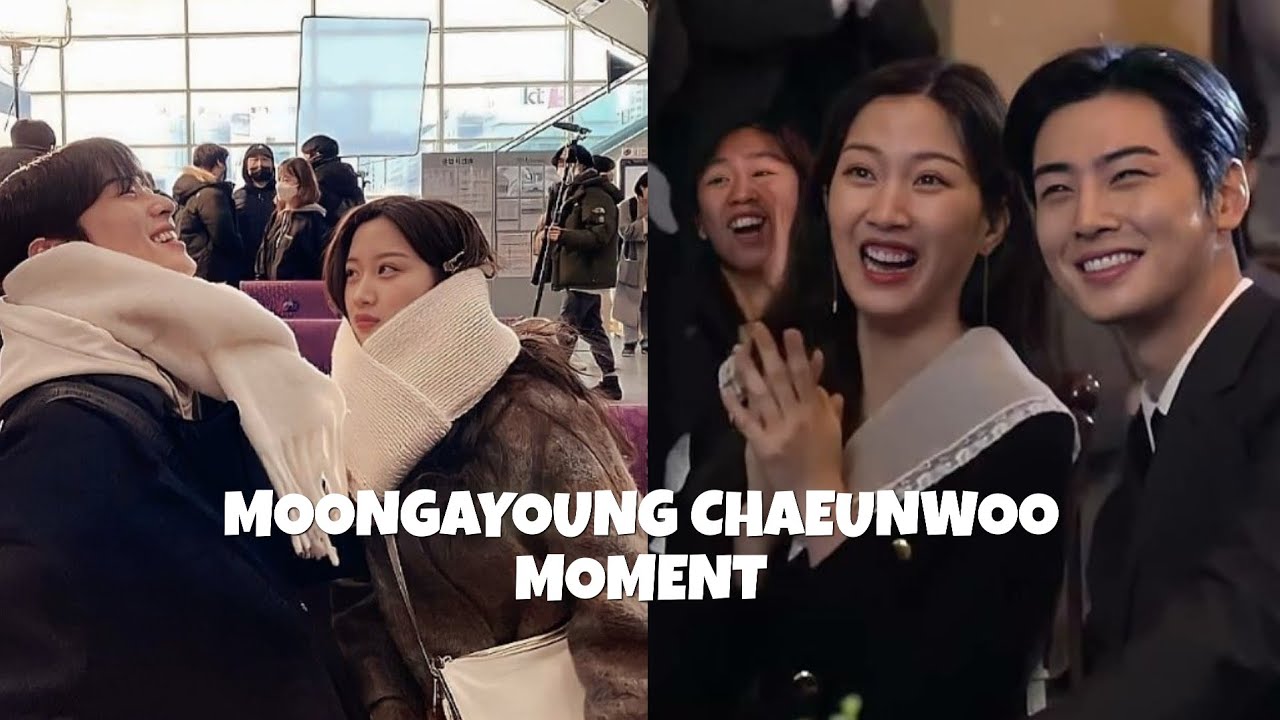 MOONGAYOUNG CHA EUNWOO MOMENT IN TRUE BEAUTY!!