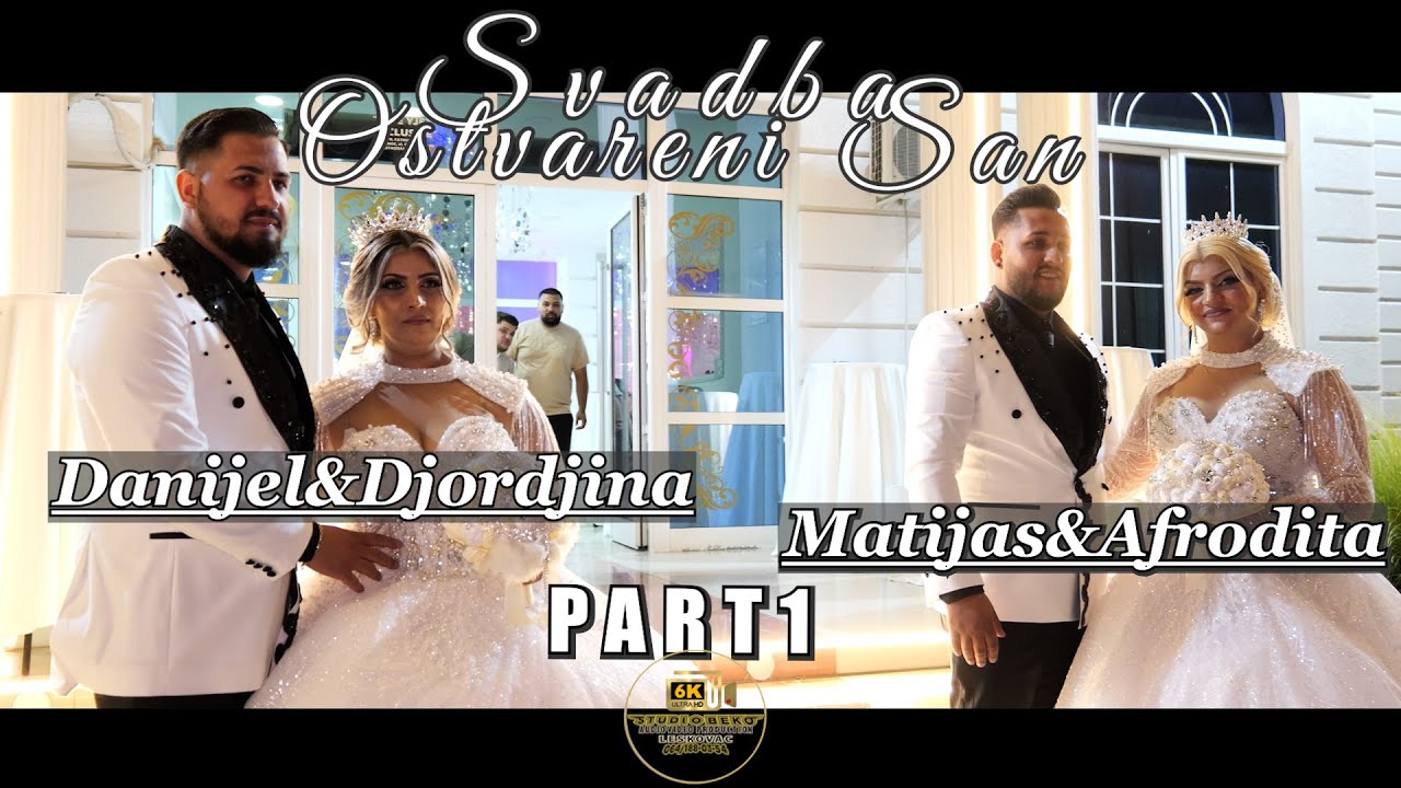 SVADBA OSTVARENI SAN DANIJEL&DJORDJINA MATIJAS&AFRODITA 16.07.2025 VR BANJA PART1 STUDIO BEKO 6K