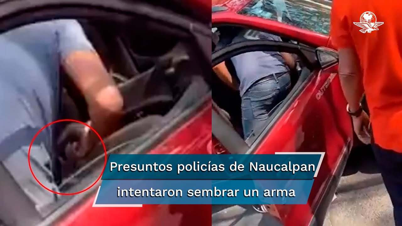 Grabación salva a automovilista de ir a la cárcel; presuntos policías le querían sembrar arma