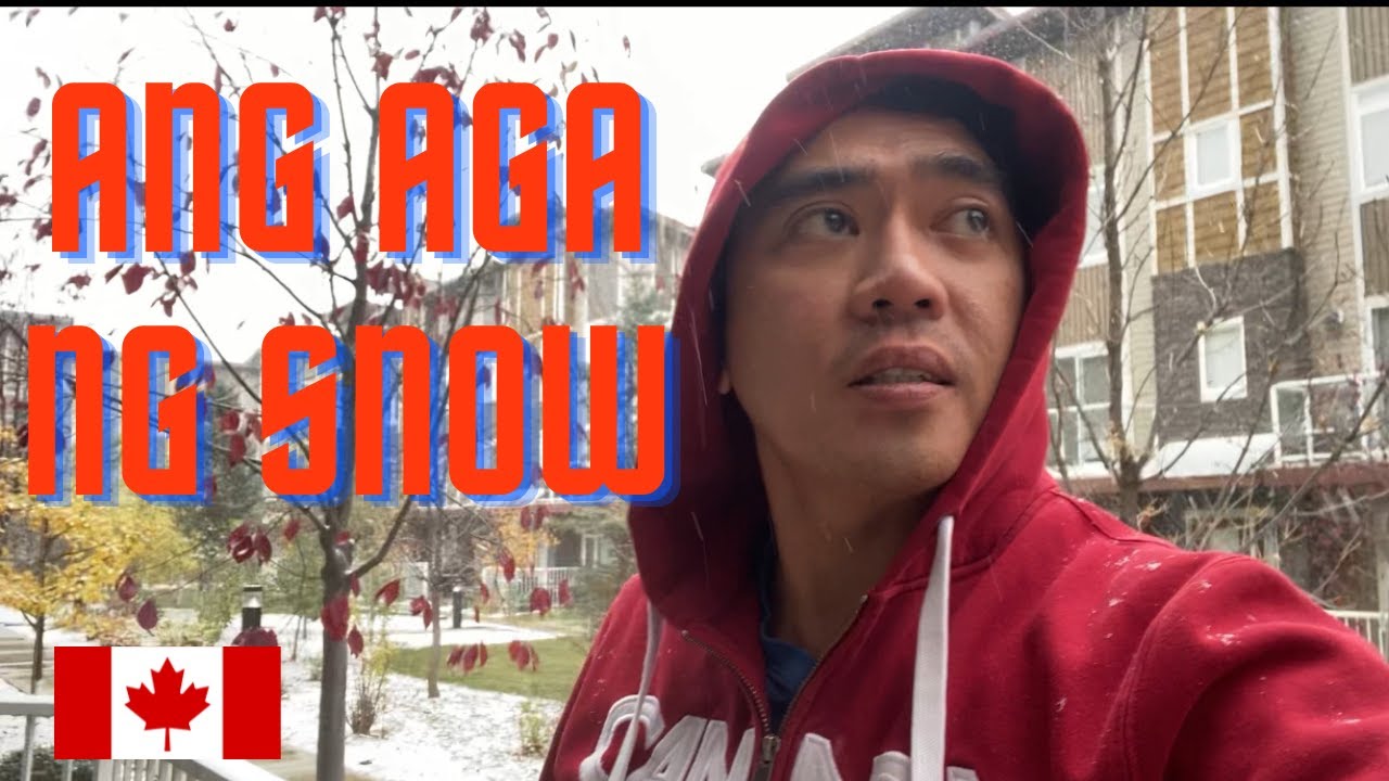 ANG AGA NG SNOW SA CALGARY I BUHAY CANADA