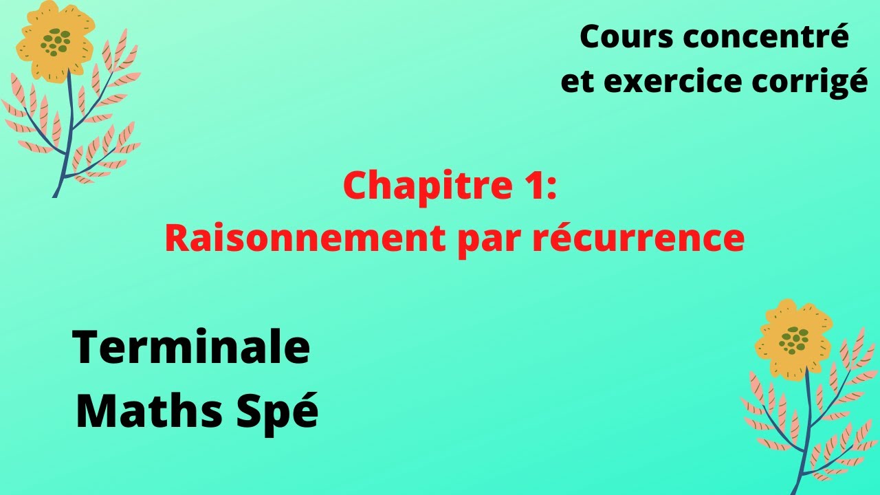 Raisonnement par récurrence