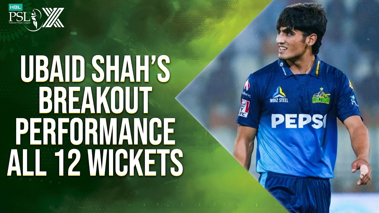 𝐔𝐛𝐚𝐢𝐝 𝐒𝐡𝐚𝐡&rsquo;𝐬 𝐁𝐫𝐞𝐚𝐤𝐨𝐮𝐭 𝐏𝐞𝐫𝐟𝐨𝐫𝐦𝐚𝐧𝐜𝐞 | All 1️⃣2️⃣ Wickets in HBL PSL X | M2M1A