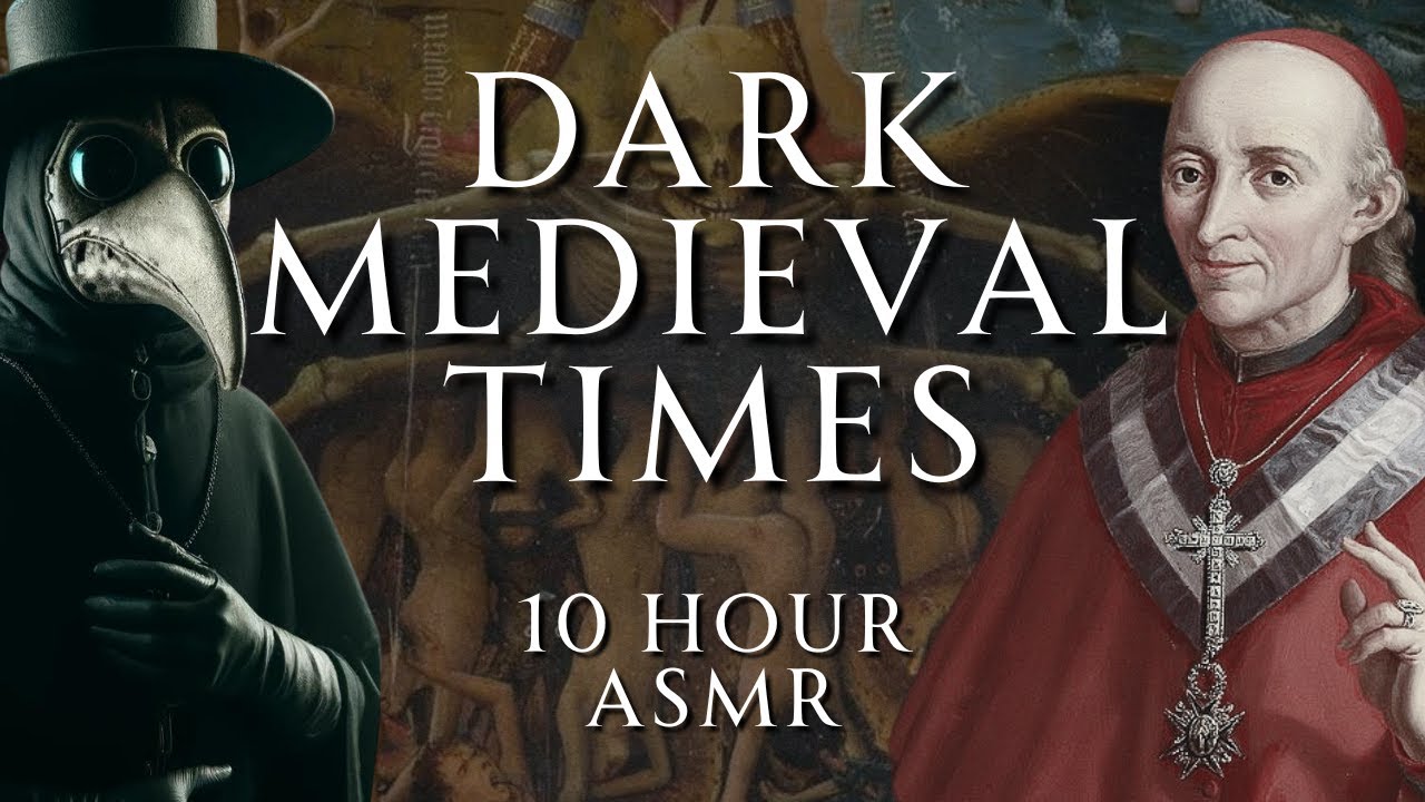 10 Hours of Dark Medieval History | Death, Peasants, Inquisitions | Human Voiced, No Ads