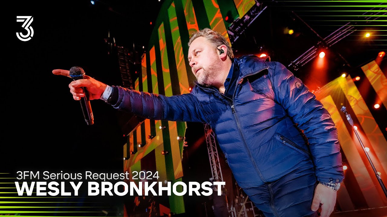 Wesly Bronkhorst live met 'Trots op jou' en 'Amalia' I 3FM Serious Request