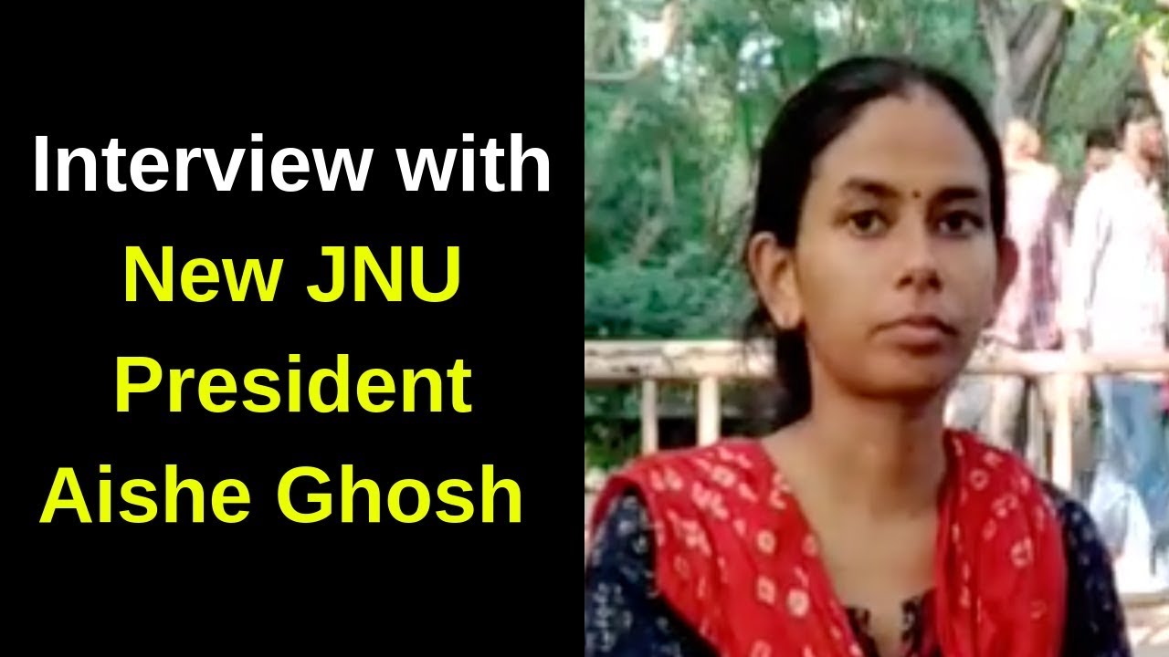 JNU Elections 2019 Update: New JNU President Aishe Ghosh FULL Interview