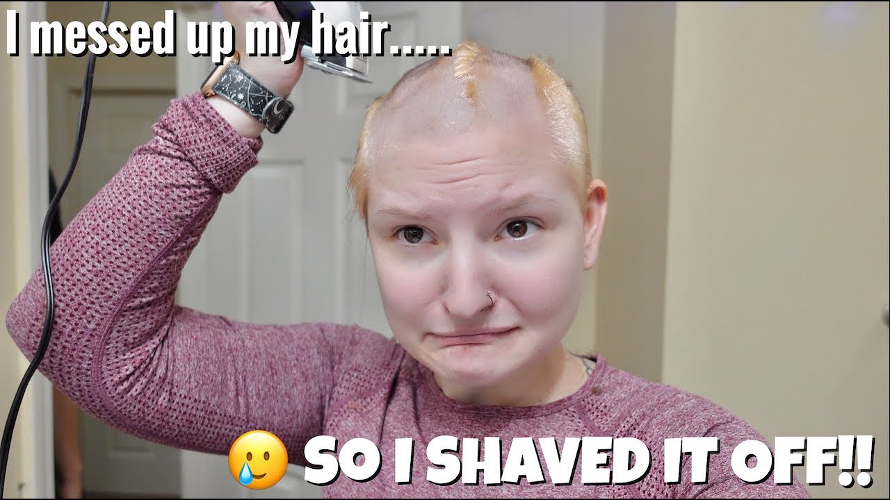 I shaved my head