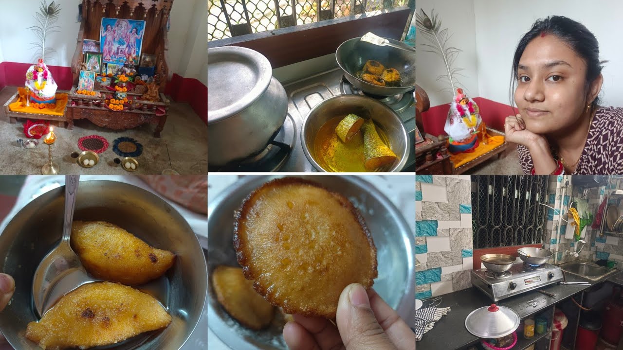 আর এই ভাবে কখনো ভিডিও আসবে না এই বাড়ির... মা বানালো পিঠে পুলি ❤️