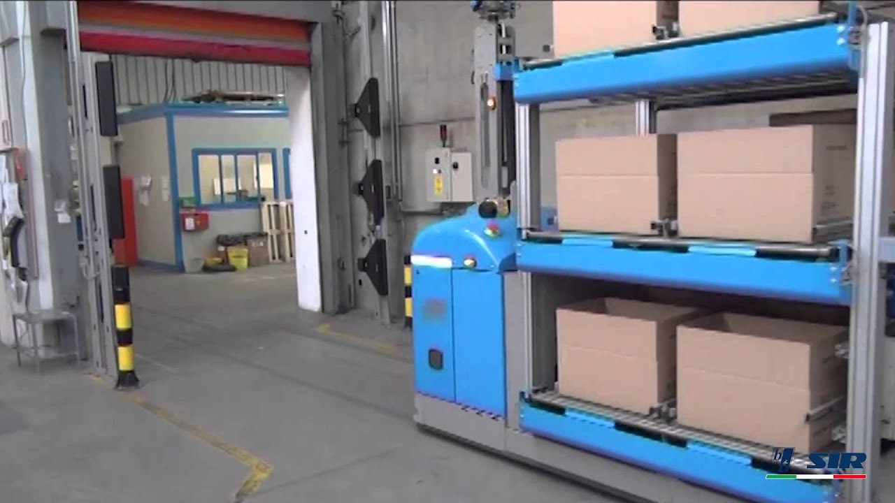 BT AUTOMATION - CÉLULA DE PALETIZAÇÃO COM LGV