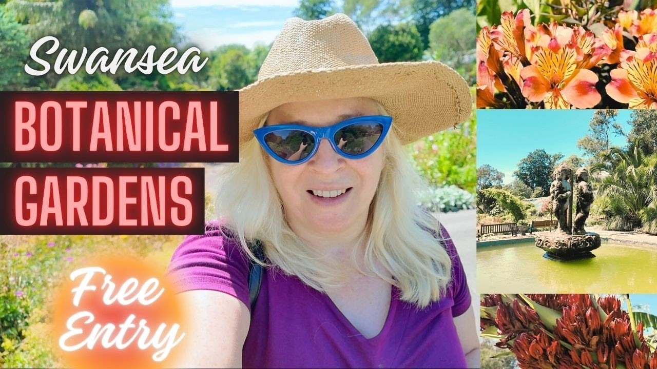 Singleton Botanical Gardens in Swansea | Walk with Me to See What’s in Bloom 2025 🌸!