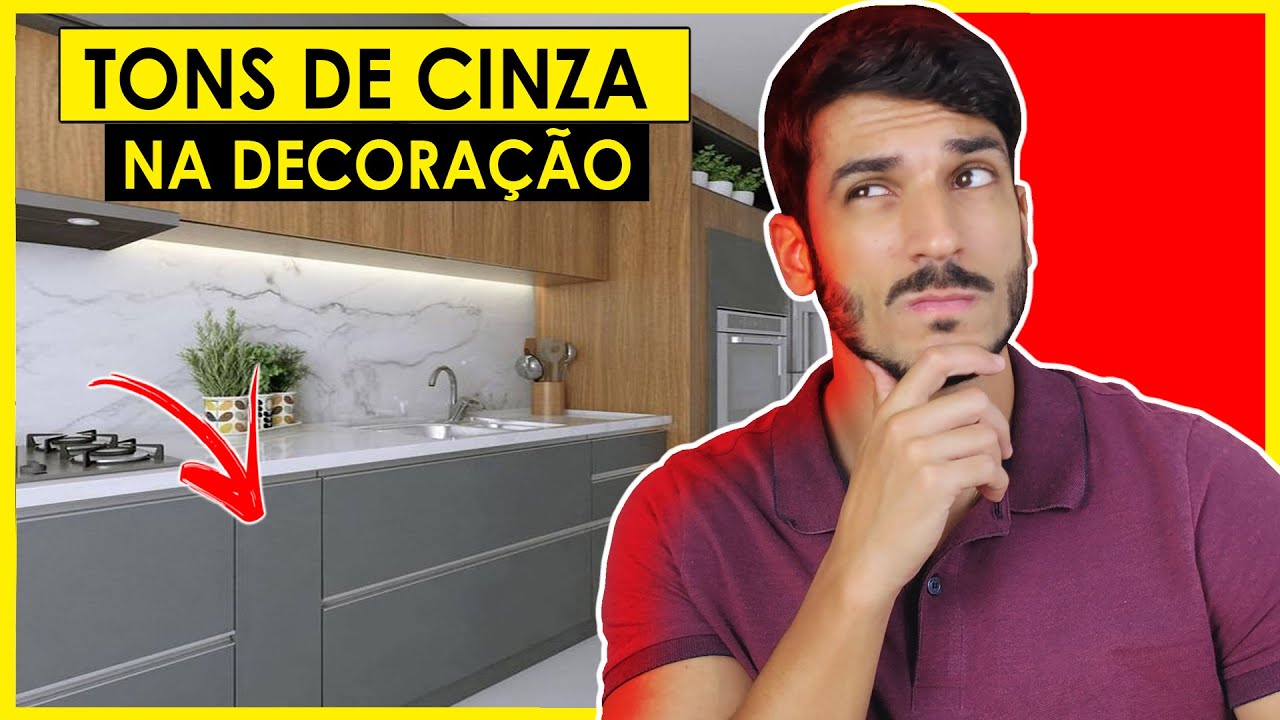 TONS DE CINZA NA DECORAÇÃO DEIXAM A CASA CHIQUE