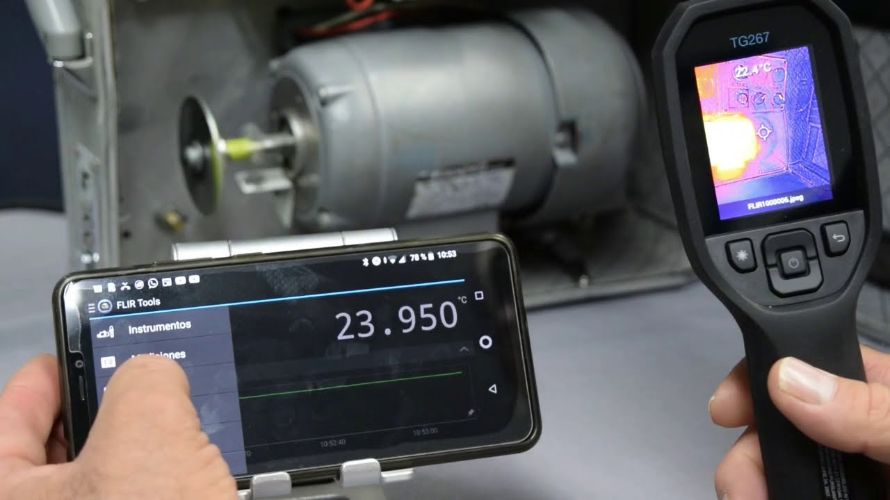 FLIR TG267 - Cámara puntual termográfica