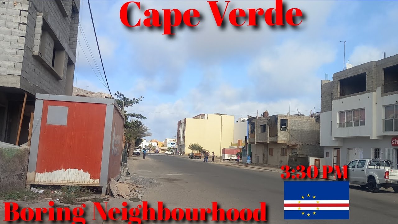 How the View of Sal Island 🏝 Cape Verde neighborhood looks like/ #sal #verde #africa