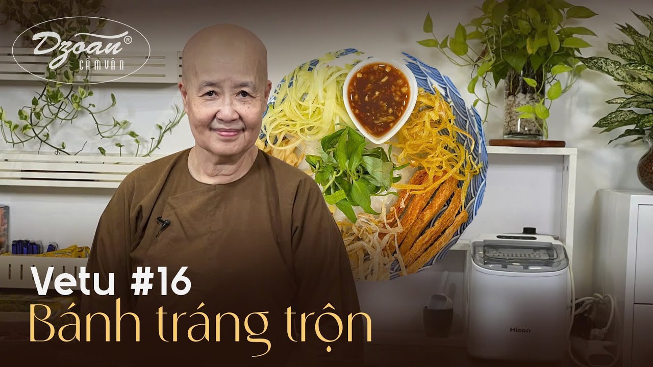 Vetu #16 | Bánh tráng trộn: Vét tủ lạnh làm món bánh tráng trộn chay full topping ăn cực kì cuốn hút