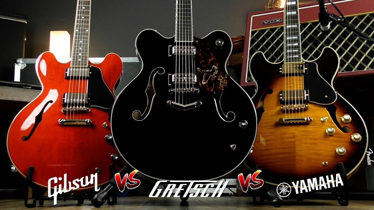 Битва полуфиналов! Gretsch, Gibson и Yamaha