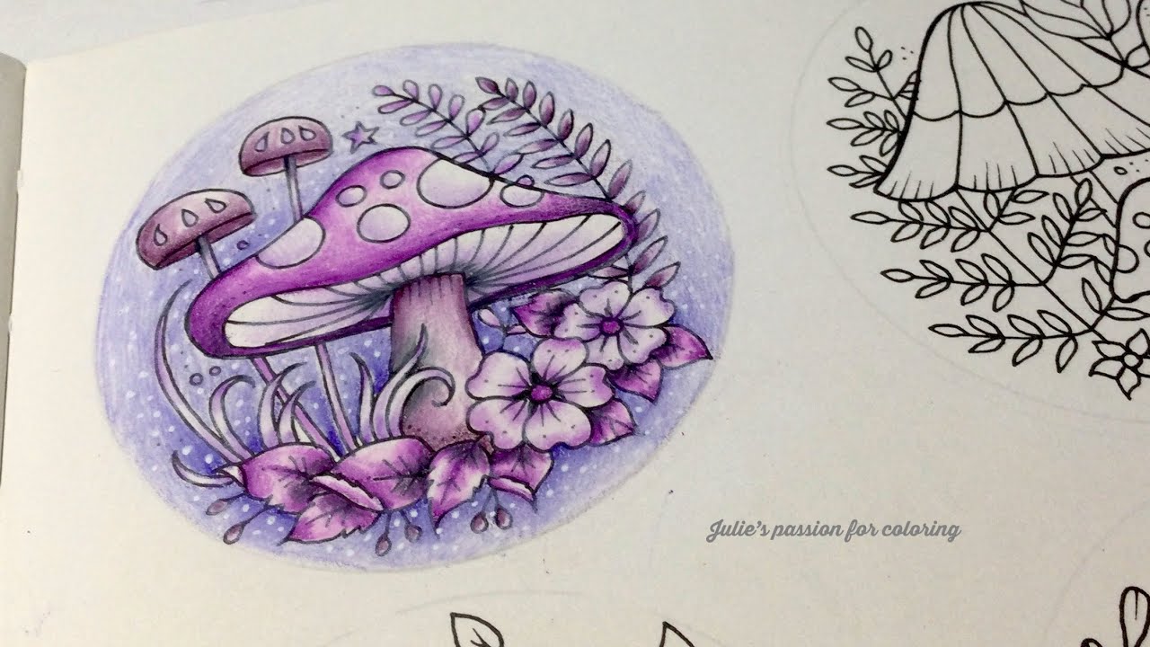 SMALL VICTORIES by Johanna Basford - prismacolor pencils - color along