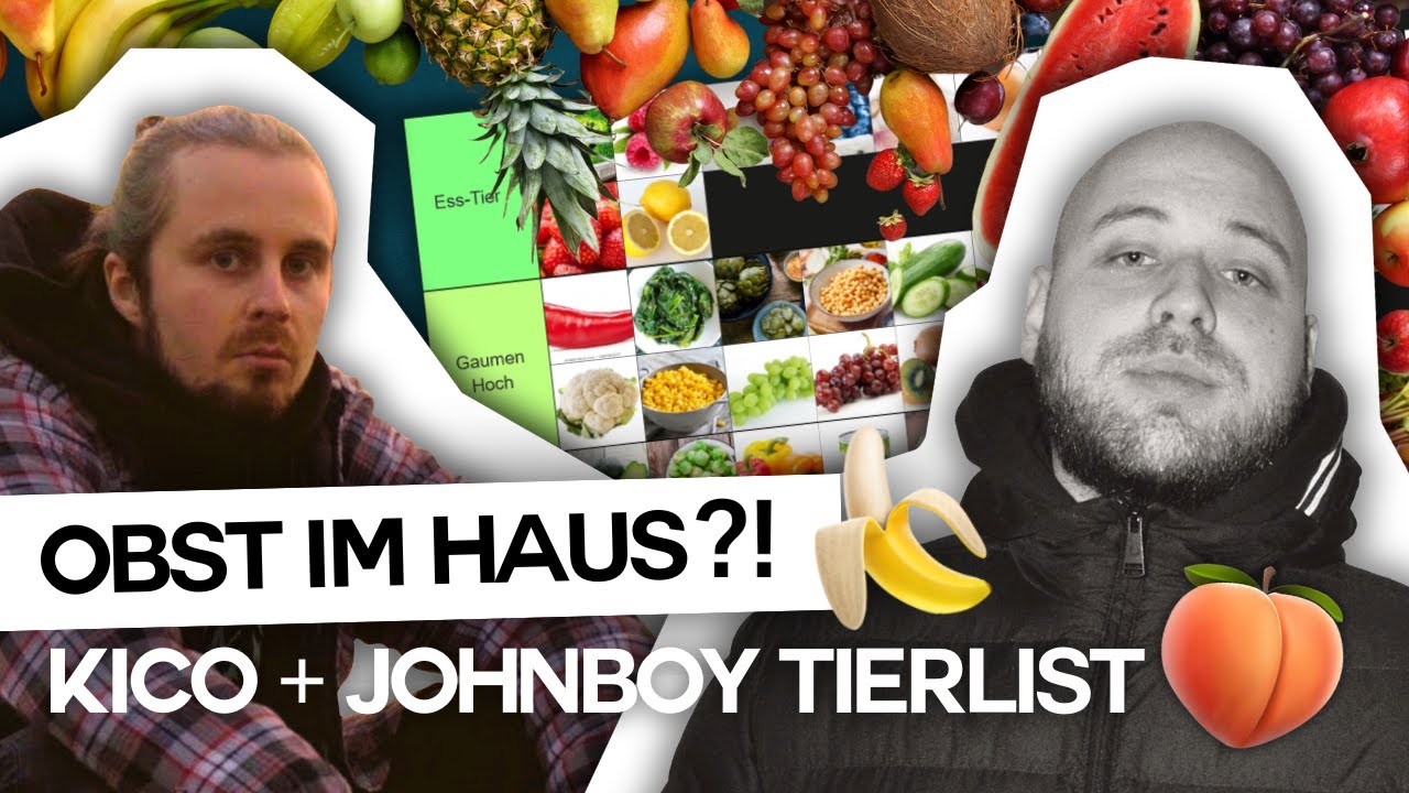 KICO & JOHNBOY reden apfelig über Obst & Gemüse! | JUICY TIERLIST🍍