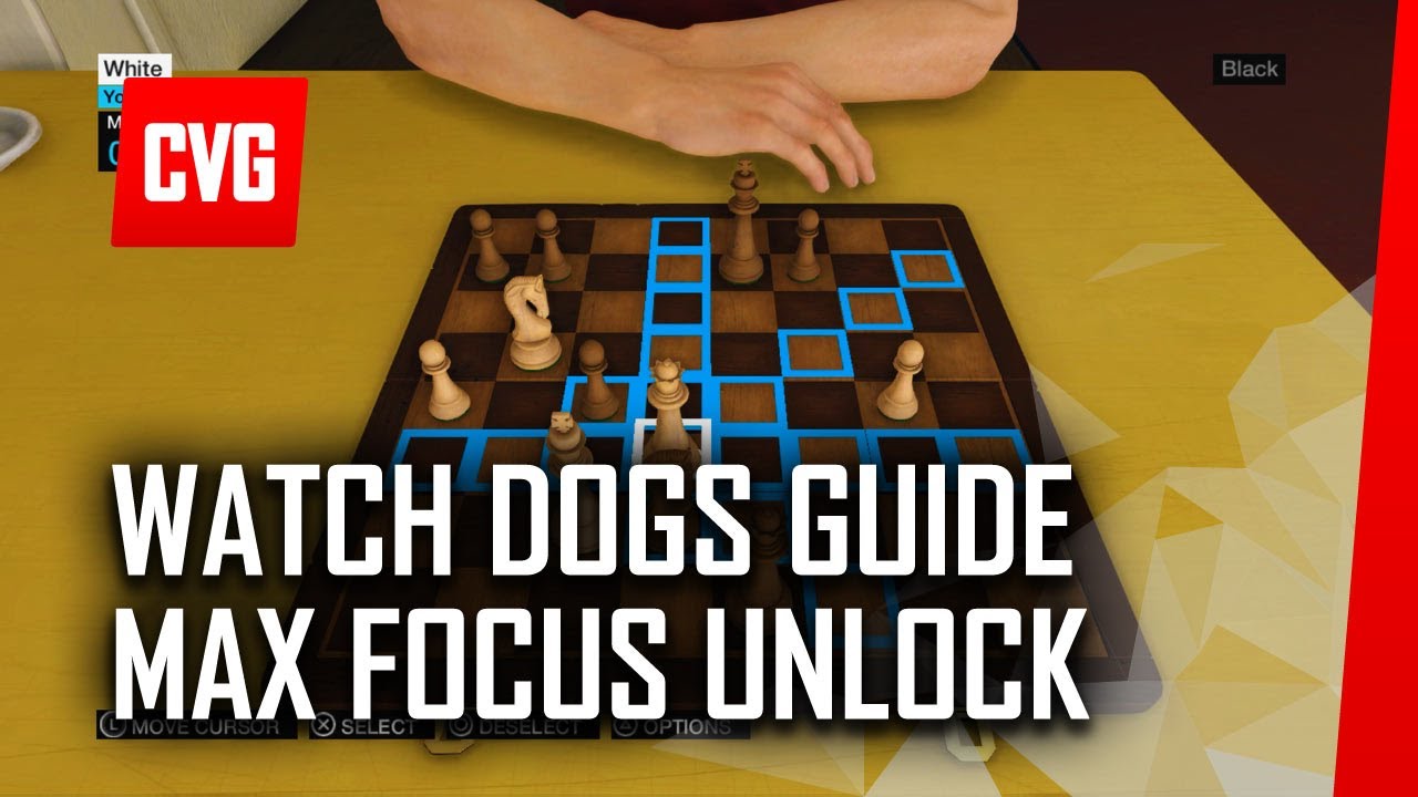 Watchdogs Complete Chess Puzzles guide [End Game] - Unlocks maximum focus