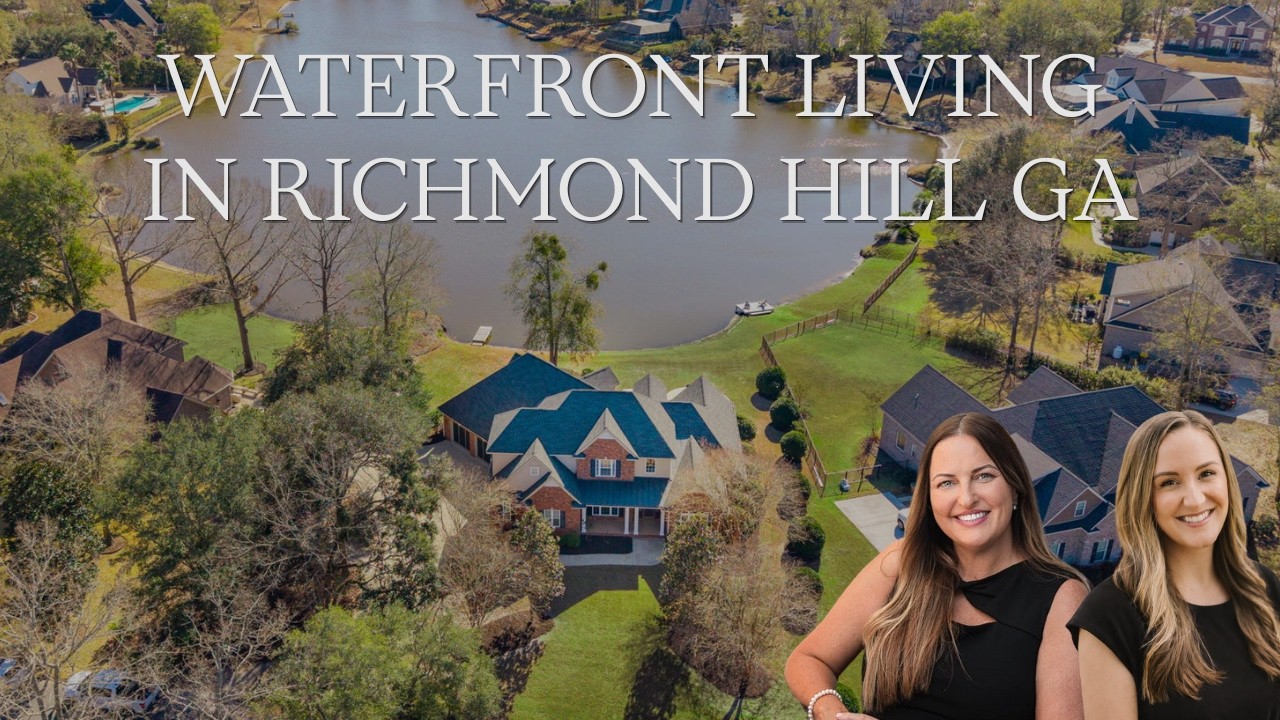 Luxury Waterfront Home in Richmond Hill GA | 30 Minutes to Downtown Savannah