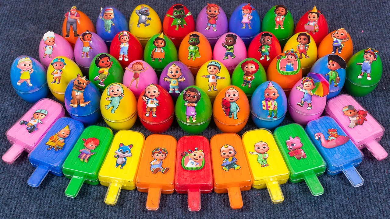 Cocomelon Slime 💫 JJ Jeni & Friends Make Cosmic Slime! Bebefinn Magic 🌈ASMR