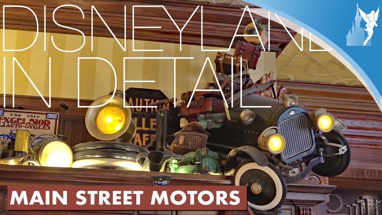 🔎  Main Street Motors | Disneyland Paris In Detail