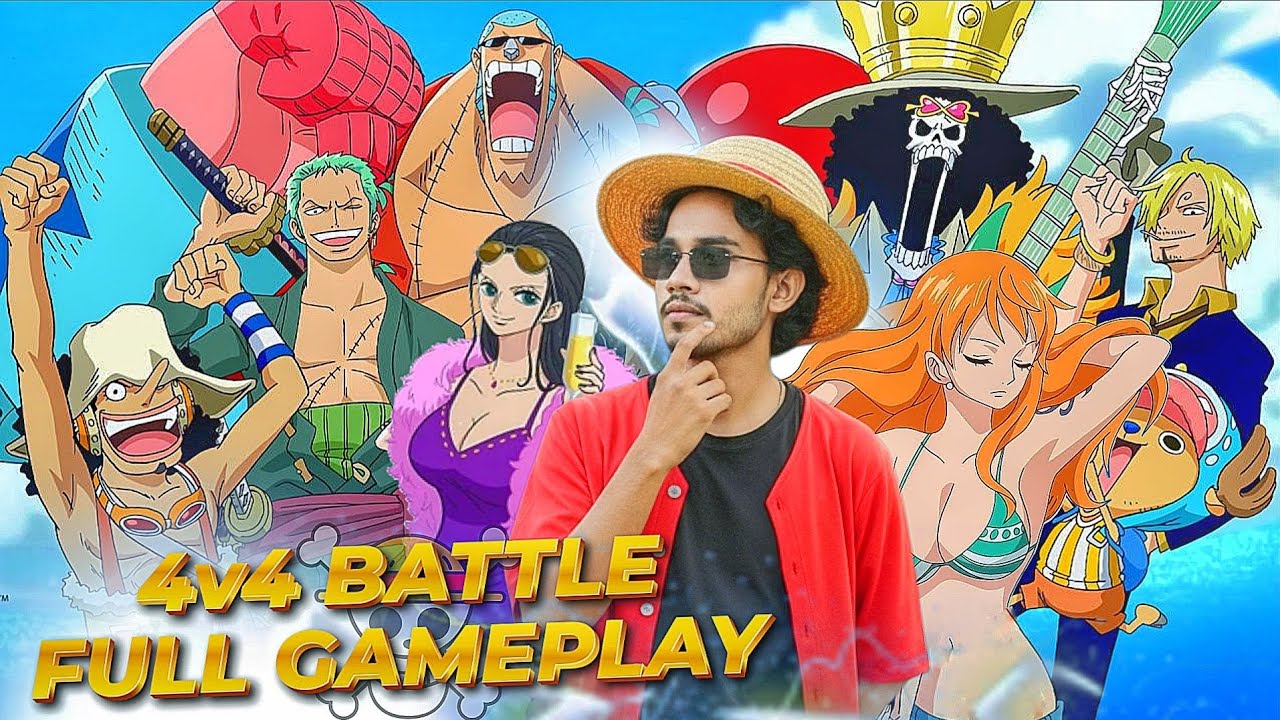 ONE PIECE BOUNTY RUSH ⚔️ Intense 4v4 Battle Gameplay 