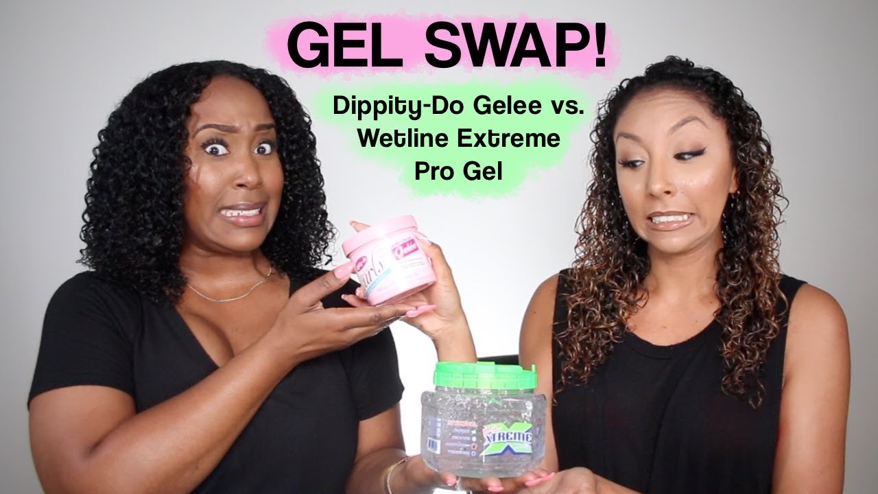 Curly Hair GEL SWAP! Wetline Extreme Pro Gel vs Dippity- Do Gelee! | BiancaReneeToday