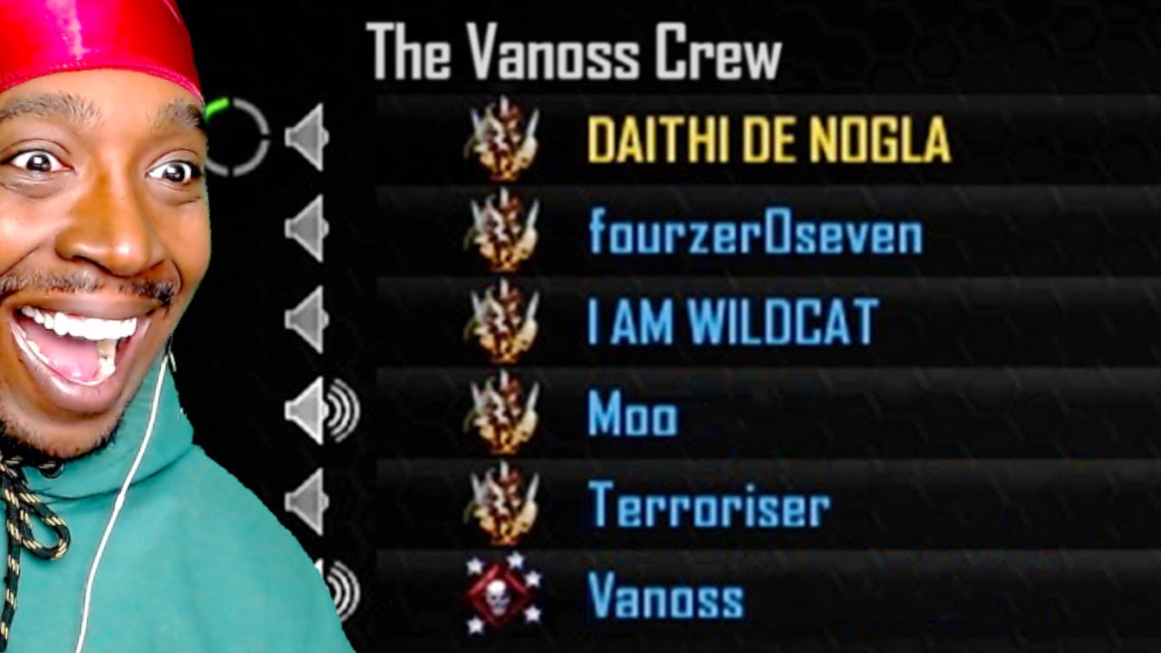 VANOSS Is A Menace On Black Ops 2 (REACTION)