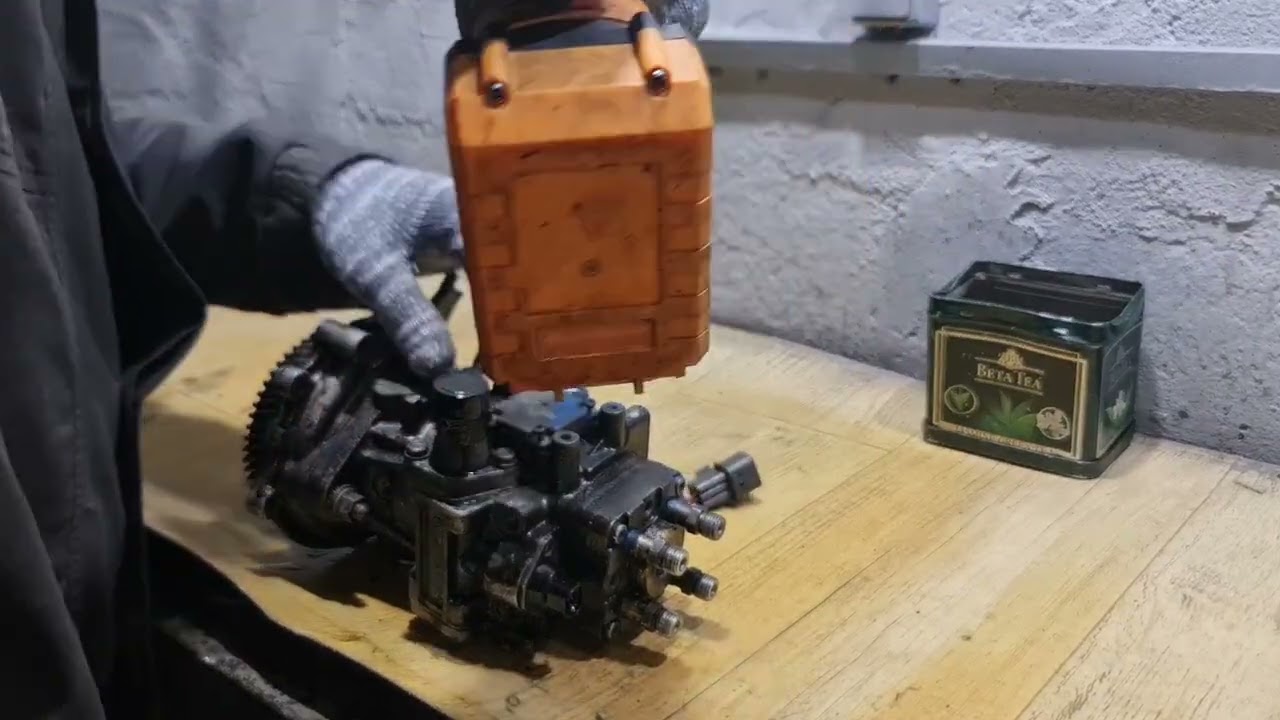 Паджеро 3 4м41 сизый дым контрактного ТНВД. 