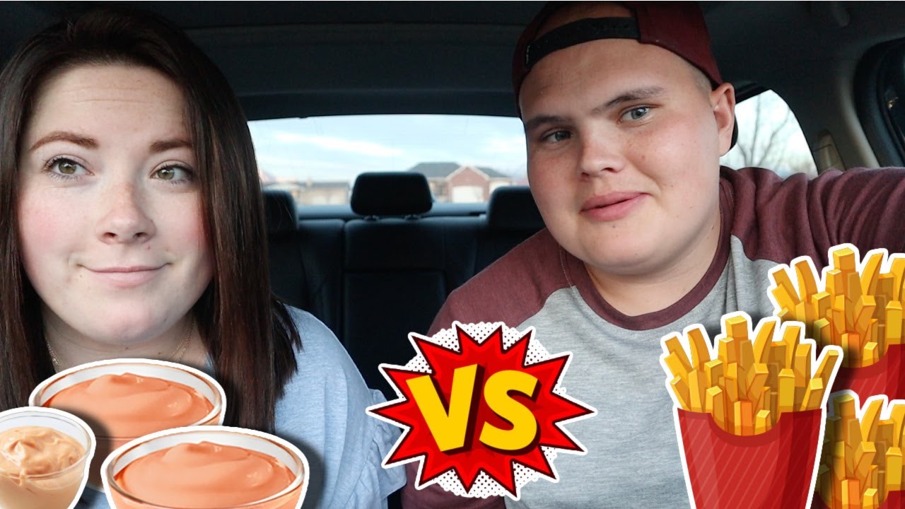 Lexi VS Fry Sauce!!! Who will win??