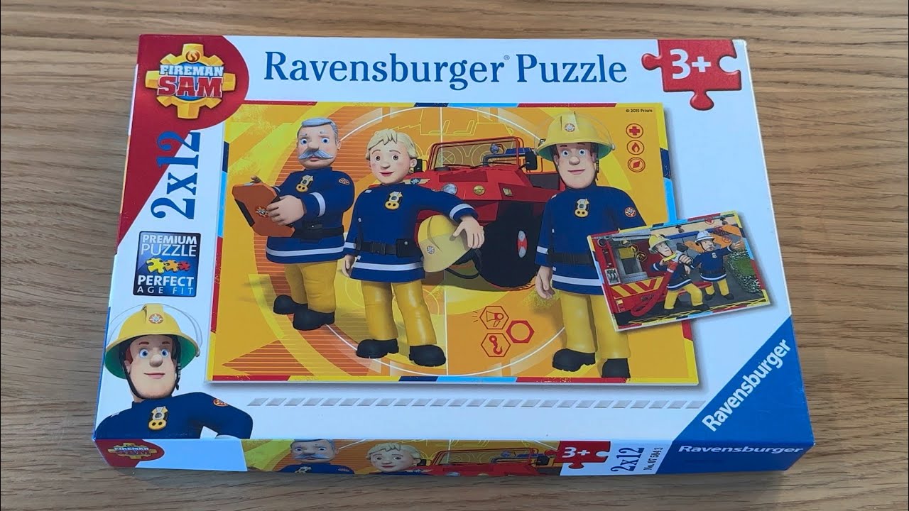 Fireman Sam Puzzle - Ravensburger for Kids x 2