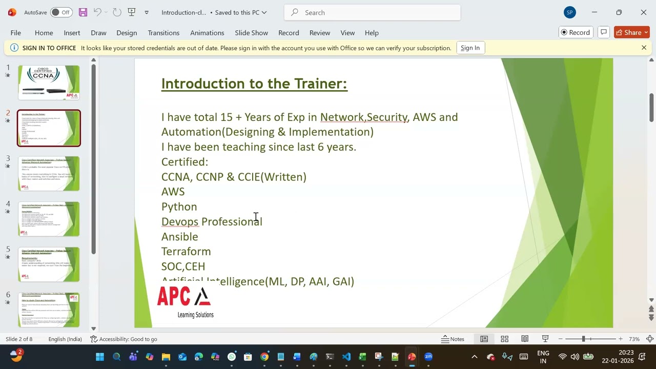 AWS Devops Splunk Training Hackers University APC Learning Solutions